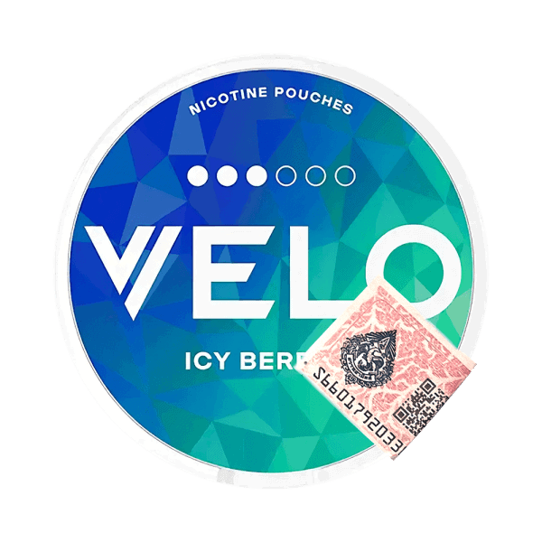 VELO Icy Berries — Ягодная свежесть | Никотиновые подушечки без табака